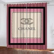 chanel curtains for bedroom